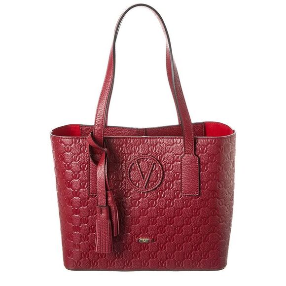 Valentino by Mario Valentino Handbags - Valentino by Mario Valentino Prince Medallion Leather Tote